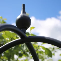 Agriframes Decorative Garden Obelisk 1.7m - Black -Garden Supplies Store 13526255 1094936305212043