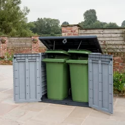 Keter Store It Out Ace Outdoor Garden Storage Shed 1200L - Grey / Graphite -Garden Supplies Store 13531577 7064925770968030