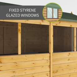 Mercia 8ft X 6ft Premium Shiplap Apex Shed -Garden Supplies Store 13555773 1184949336953464