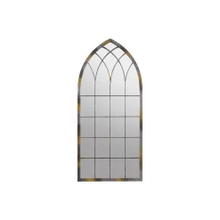 MirrorOutlet Rose Garden Rustic Arch Extra Large Metal Garden Mirror - 161x72cm -Garden Supplies Store 13950562 1754987139039445
