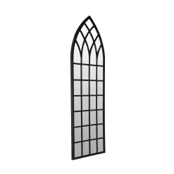 MirrorOutlet Somerley Secret Garden Rustic Arch Large Metal Garden Mirror - 160x47.5cm -Garden Supplies Store 13950567 1894987139922216