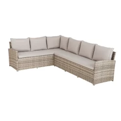 Matara Rattan Effect Corner Sofa Set -Garden Supplies Store 13951470 2045021609439600