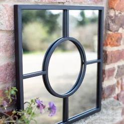 Black Square Garden Mirror -Garden Supplies Store 13965928 1155001706801590
