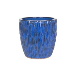 Chiswick Textured Pot Blue - 18cm