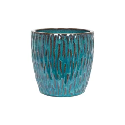 Chiswick Textured Pot Green - 32cm