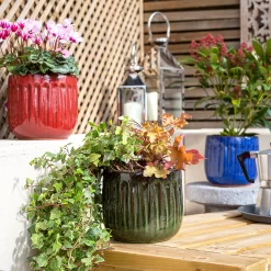 Chiswick Running Pot Blue - 30cm -Garden Supplies Store 13973639 1415011238839320