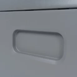 LIFETIME 515L Modern Outdoor Storage Deck Box - Rough-Cut Grey -Garden Supplies Store 13997405 2065000055419655