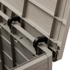 Toomax Garden Storage Box 160L - Warm Grey -Garden Supplies Store 13997480 1165004537251268