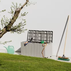 Toomax Bravo Garden Storage Box 270L - Warm Grey 19 Toomax Bravo Garden Storage Box 270L - Warm Grey -Garden Supplies Store 13997481 1945004537356445