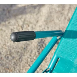 Siesta Sun Lounger - Green -Garden Supplies Store 14005767 1715022687633651