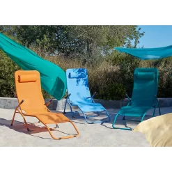 Siesta Sun Lounger - Green -Garden Supplies Store 14005767 2135022687578994