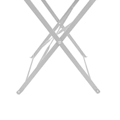 Millie Metal Bistro Set - Grey -Garden Supplies Store 14005781 2135018249867289