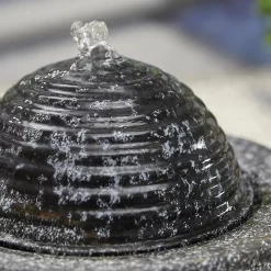 Stylish Fountain Dappled Column Water Feature -Garden Supplies Store 14519357 1285047822606881